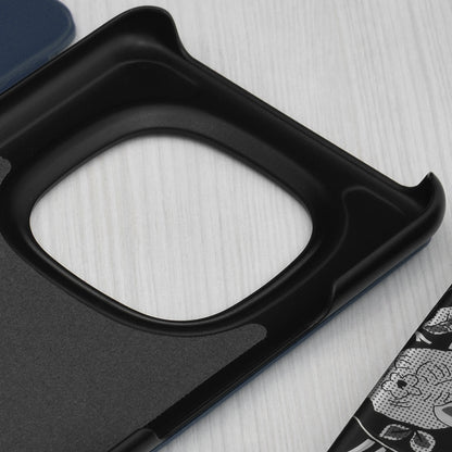 Etui til Xiaomi Poco M8 Pro / Redmi Note 15 Pro+ 5G, Techsuit, eFold, Mørkeblå