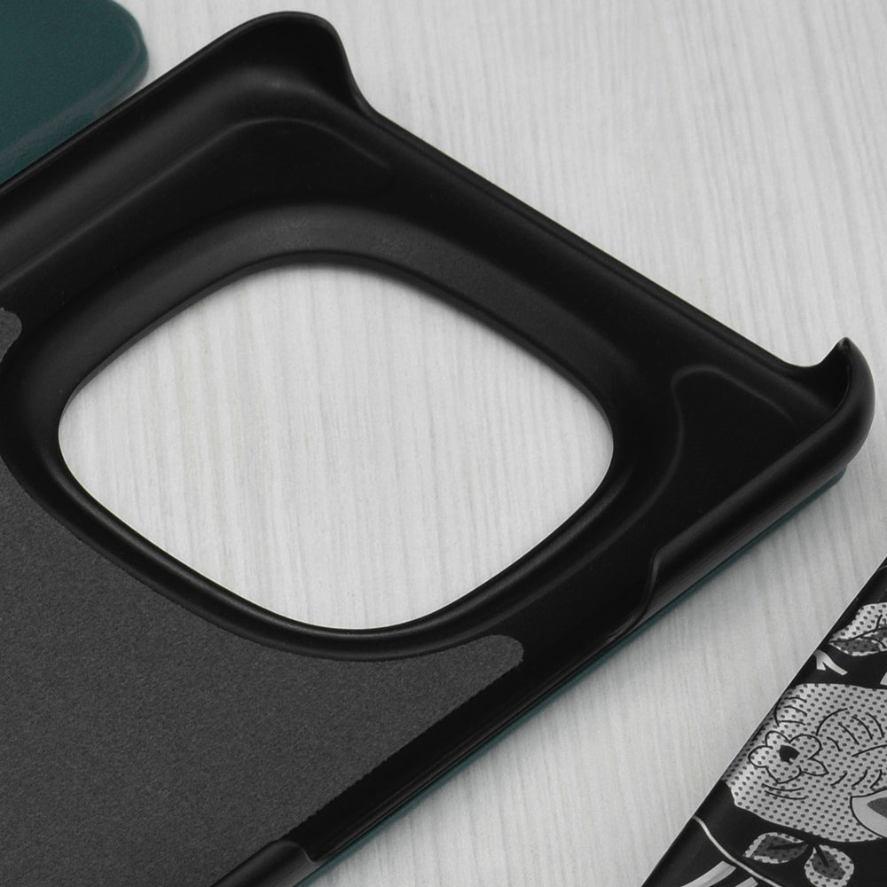Etui til Xiaomi Poco M8 Pro / Redmi Note 15 Pro+ 5G, Techsuit, eFold, Mørkegrøn