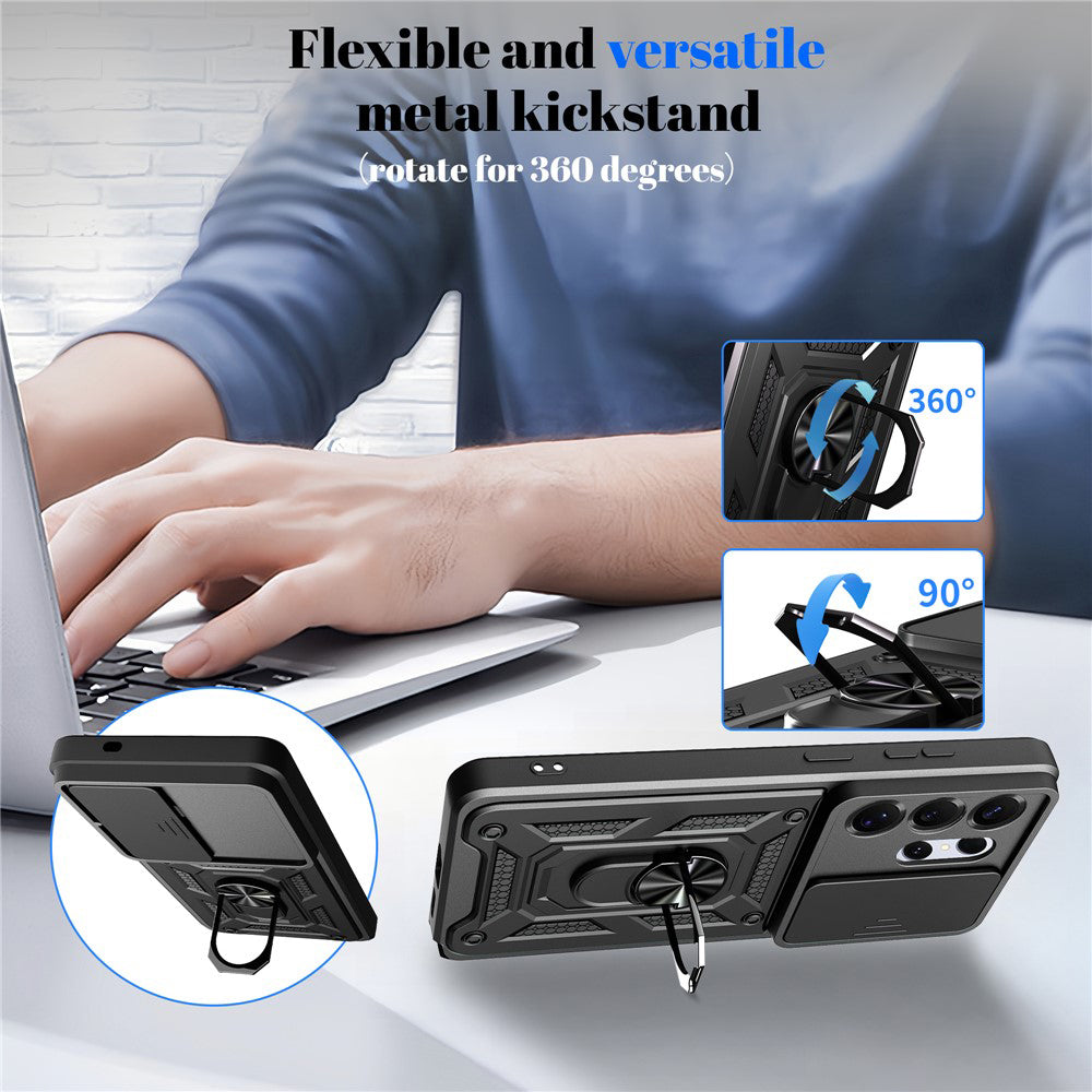 Etui til Xiaomi Poco M8 / Redmi Note 15 5G / Note 15 4G, Techsuit, CamShield, Grøn