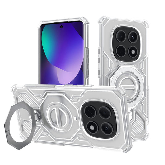 Etui til Xiaomi Poco M8 / Redmi Note 15 5G, Techsuit, Carbon Shield Pro, Hvid