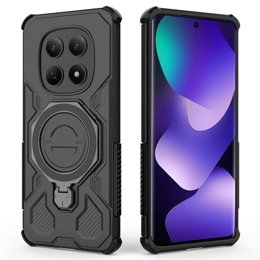Etui til Xiaomi Poco M8 / Redmi Note 15 5G, Techsuit, Carbon Shield Pro, Hvid
