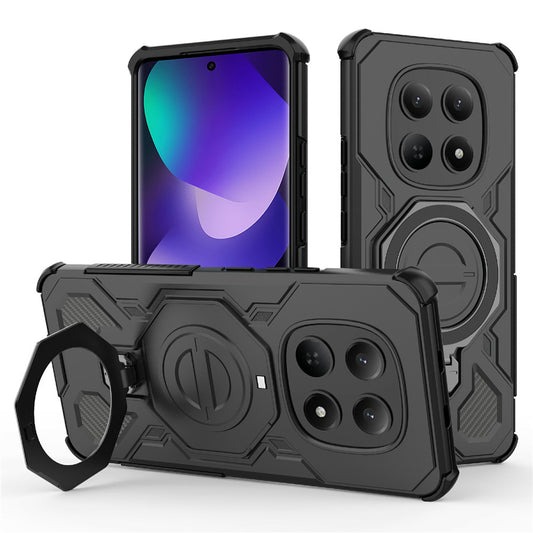 Etui til Xiaomi Poco M8 / Redmi Note 15 5G, Techsuit, Carbon Shield Pro, Sort