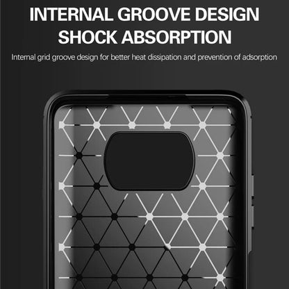 Cover til Xiaomi Poco X3 Pro / X3 NFC / X3, Techsuit, Carbon, Sort