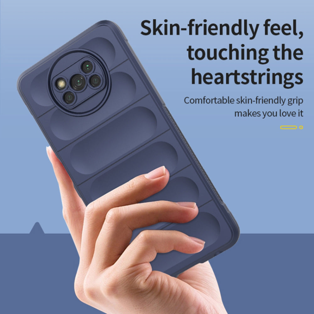 Cover til Xiaomi Poco X3 Pro / X3 NFC / X3, Techsuit, Magic Shield, Sort