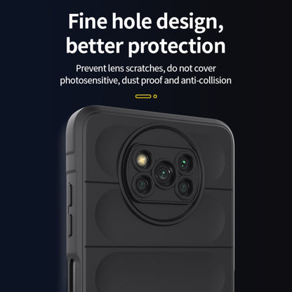 Cover til Xiaomi Poco X3 Pro / X3 NFC / X3, Techsuit, Magic Shield, Sort