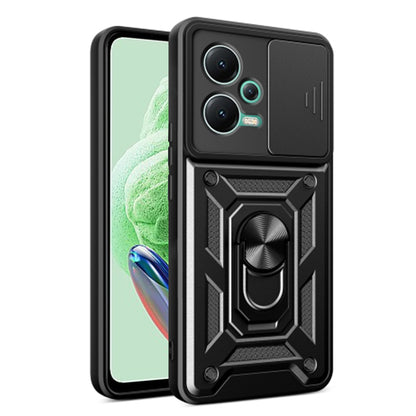 Cover til Xiaomi Poco X5 / Note 12 5G, Techsuit, CamShield, Sort