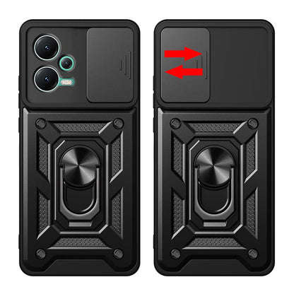 Cover til Xiaomi Poco X5 / Note 12 5G, Techsuit, CamShield, Sort
