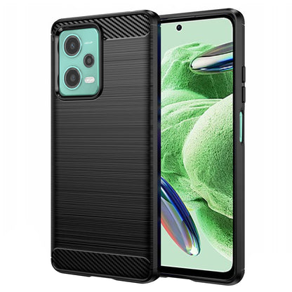 Cover til Xiaomi Poco X5 / Note 12 5G, Techsuit, Carbon, Sort