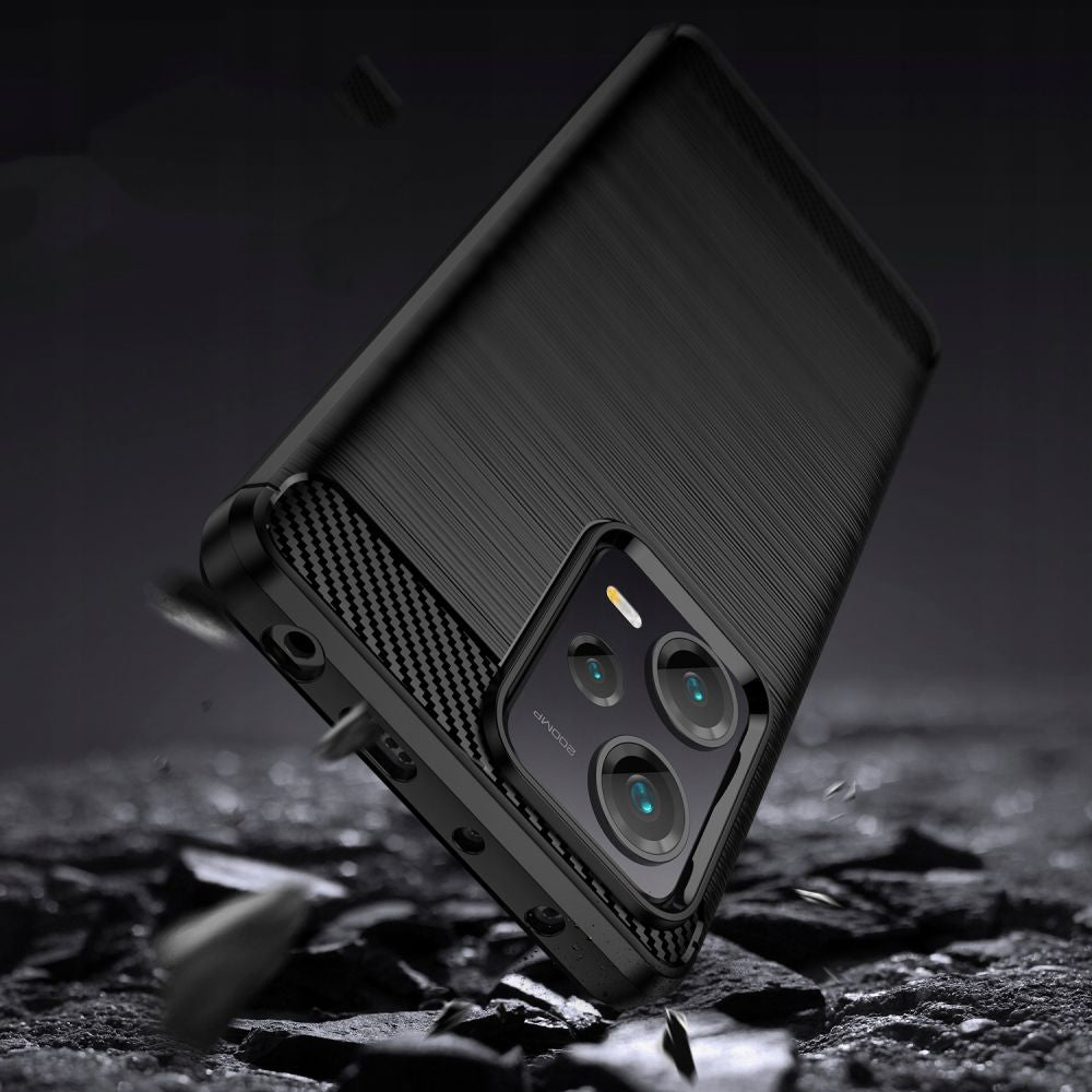 Cover til Xiaomi Poco X5 / Note 12 5G, Techsuit, Carbon, Sort