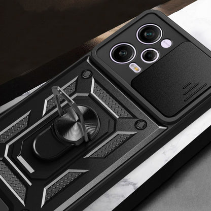 Cover til Xiaomi Poco X5 Pro / Redmi Note 12 Pro 5G, Techsuit, CamShield, Sort