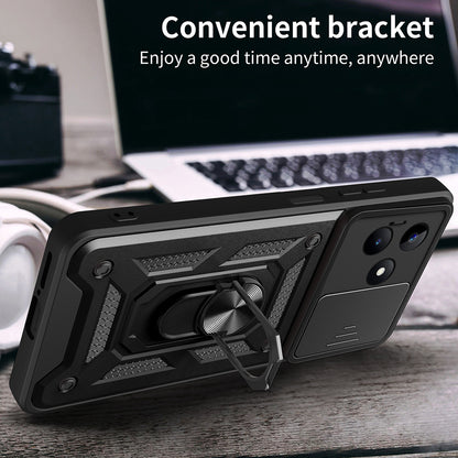 Cover til Xiaomi Poco X6 / Note 13 Pro 5G, Techsuit, CamShield, Sort