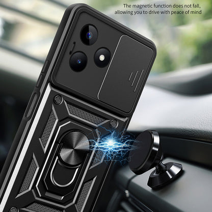 Cover til Xiaomi Poco X6 / Note 13 Pro 5G, Techsuit, CamShield, Sort