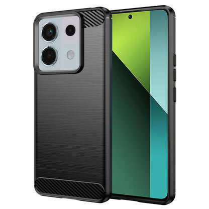 Cover til Xiaomi Poco X6 / Note 13 Pro 5G, Techsuit, Carbon, Sort