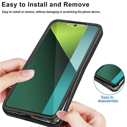 Cover til Xiaomi Poco X6 / Note 13 Pro 5G, Techsuit, ColorVerse 360, Sort