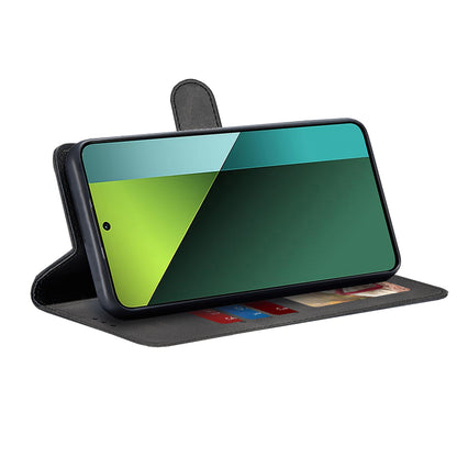 Cover til Xiaomi Poco X6 / Note 13 Pro 5G, Techsuit, Diary Book, Sort