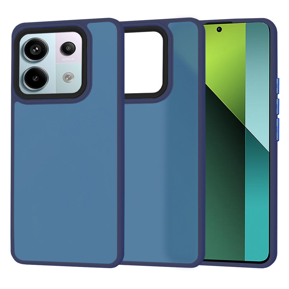 Cover til Xiaomi Poco X6 / Note 13 Pro 5G, Techsuit, HaloFrost, Mørkeblå