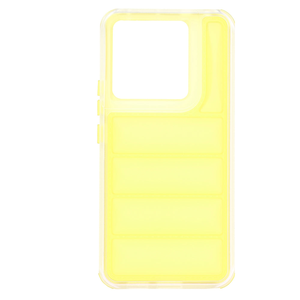 Cover til Xiaomi Poco X6 / Note 13 Pro 5G, Techsuit, Wave Shield, Gul