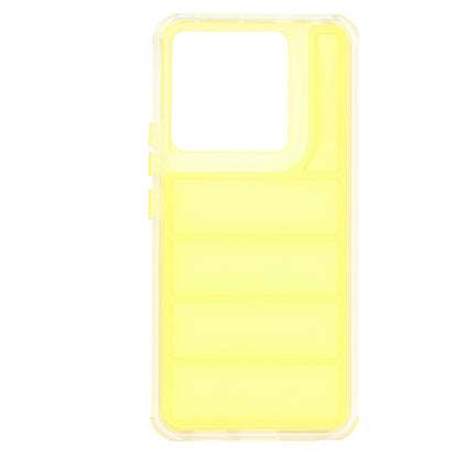Cover til Xiaomi Poco X6 / Note 13 Pro 5G, Techsuit, Wave Shield, Gul