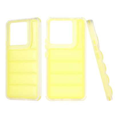 Cover til Xiaomi Poco X6 / Note 13 Pro 5G, Techsuit, Wave Shield, Gul