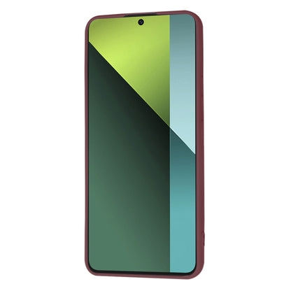 Etui til Xiaomi Poco X6 / Redmi Note 13 Pro 5G, Techsuit, SoftFlex, Kirsebærrød