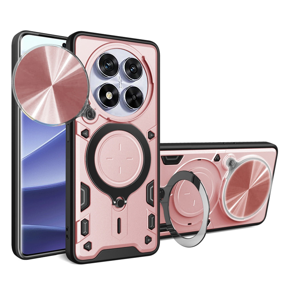 Cover til Xiaomi Poco X7 / Note 14 Pro 5G, Techsuit, CamGuard Pro, Lyserød Guld