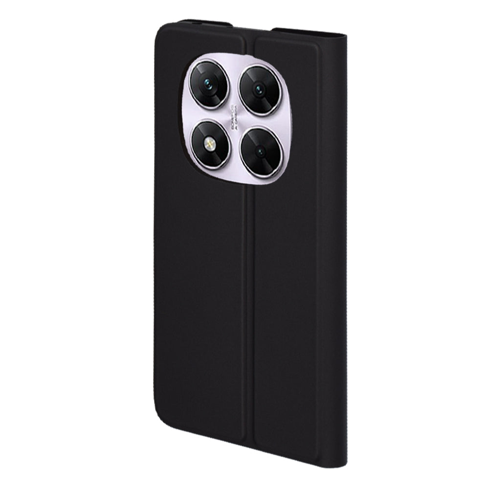 Cover til Xiaomi Poco X7 / Note 14 Pro 5G, Techsuit, Magskin Book, Sort