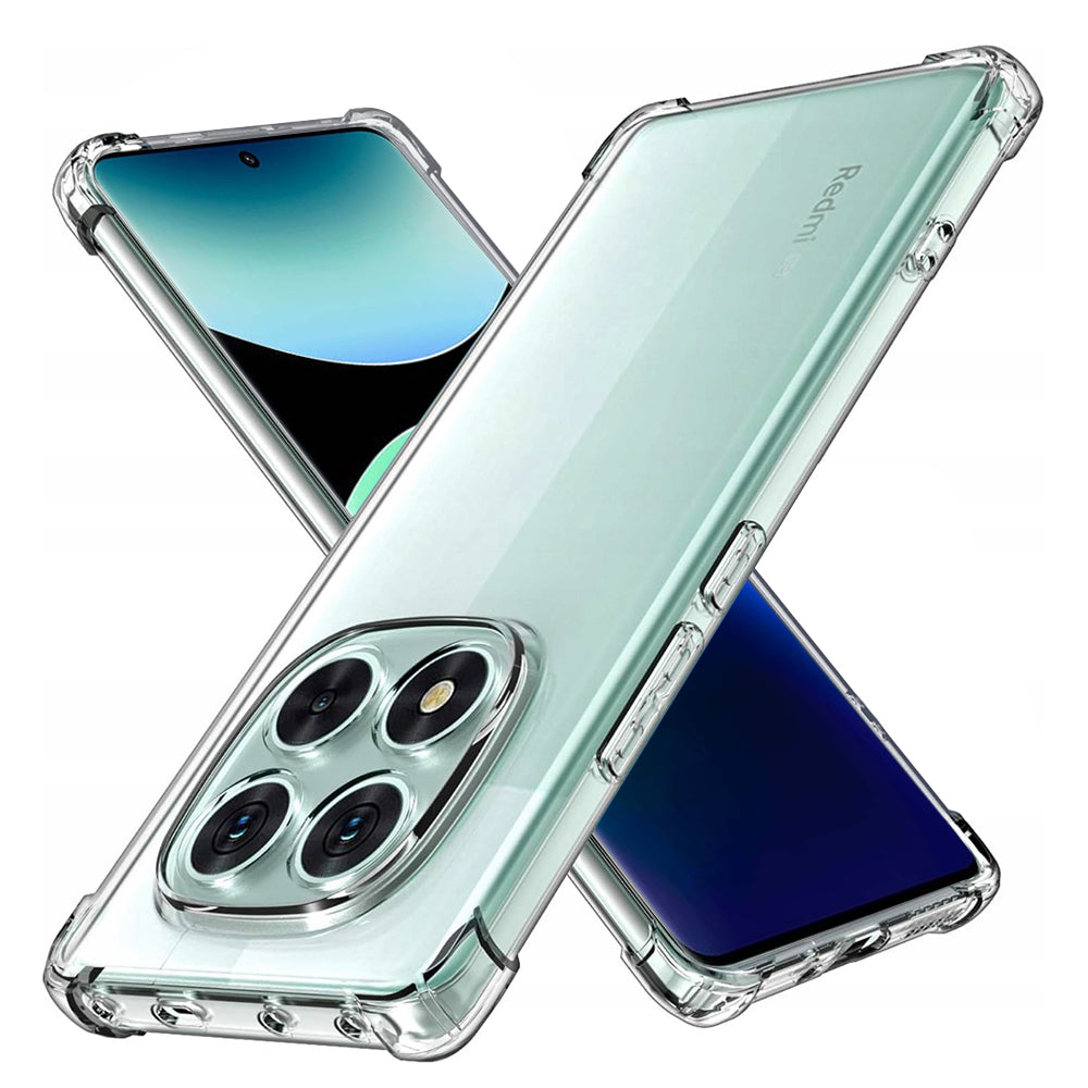 Cover til Xiaomi Poco X7 / Note 14 Pro 5G, Techsuit, Stødabsorberende Klar, Transparent
