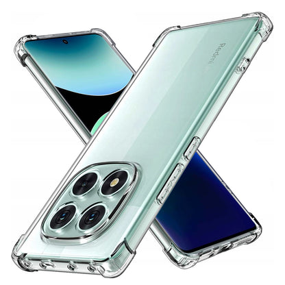 Cover til Xiaomi Poco X7 / Note 14 Pro 5G, Techsuit, Stødabsorberende Klar, Transparent