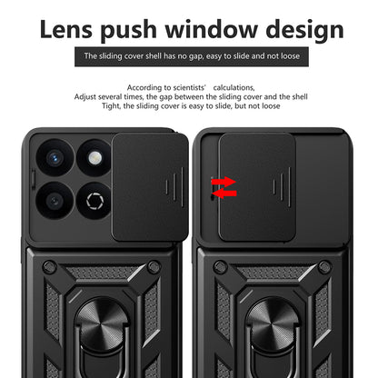 Cover til Xiaomi Poco X7 Pro, Techsuit, CamShield, Sort