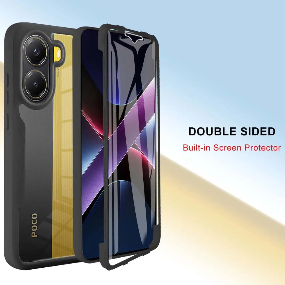 Cover til Xiaomi Poco X7 Pro, Techsuit, ColorVerse 360, Blå