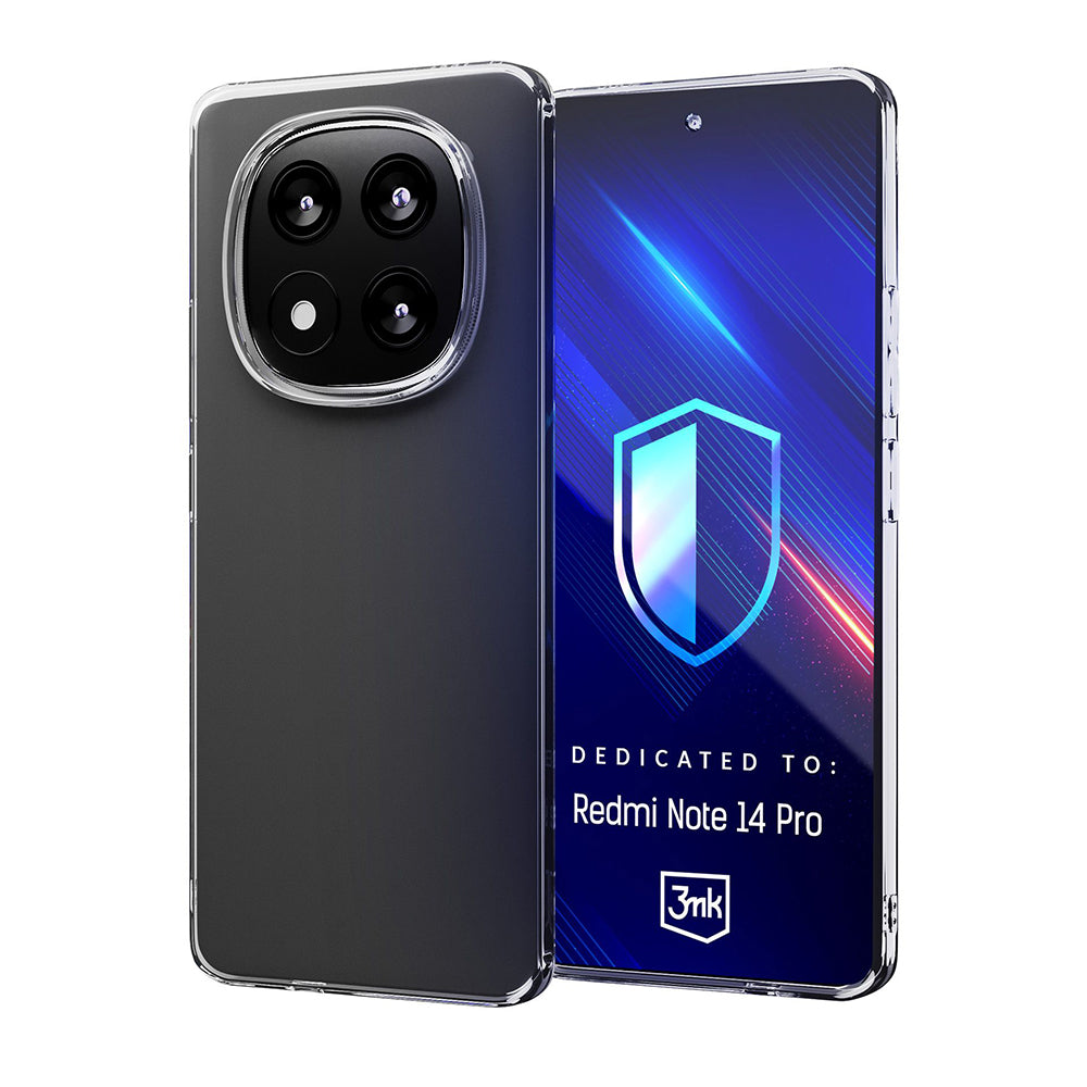 Cover til Xiaomi Poco X7 / Redmi Note 14 Pro 5G, 3MK, Klar, Transparent