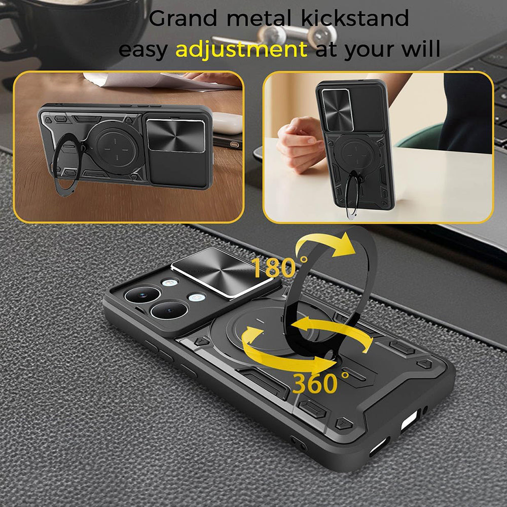 Etui til Xiaomi Poco X8 Pro Max, Techsuit, CamGuard Pro, Blå