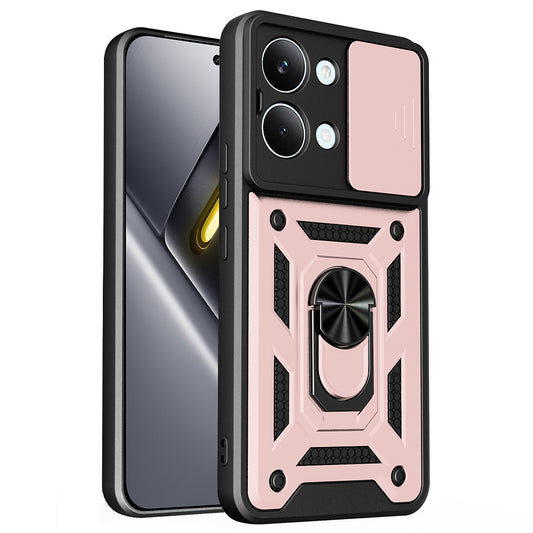 Cover til Xiaomi Poco X8 Pro Max, Techsuit, CamShield, Lyserød Guld