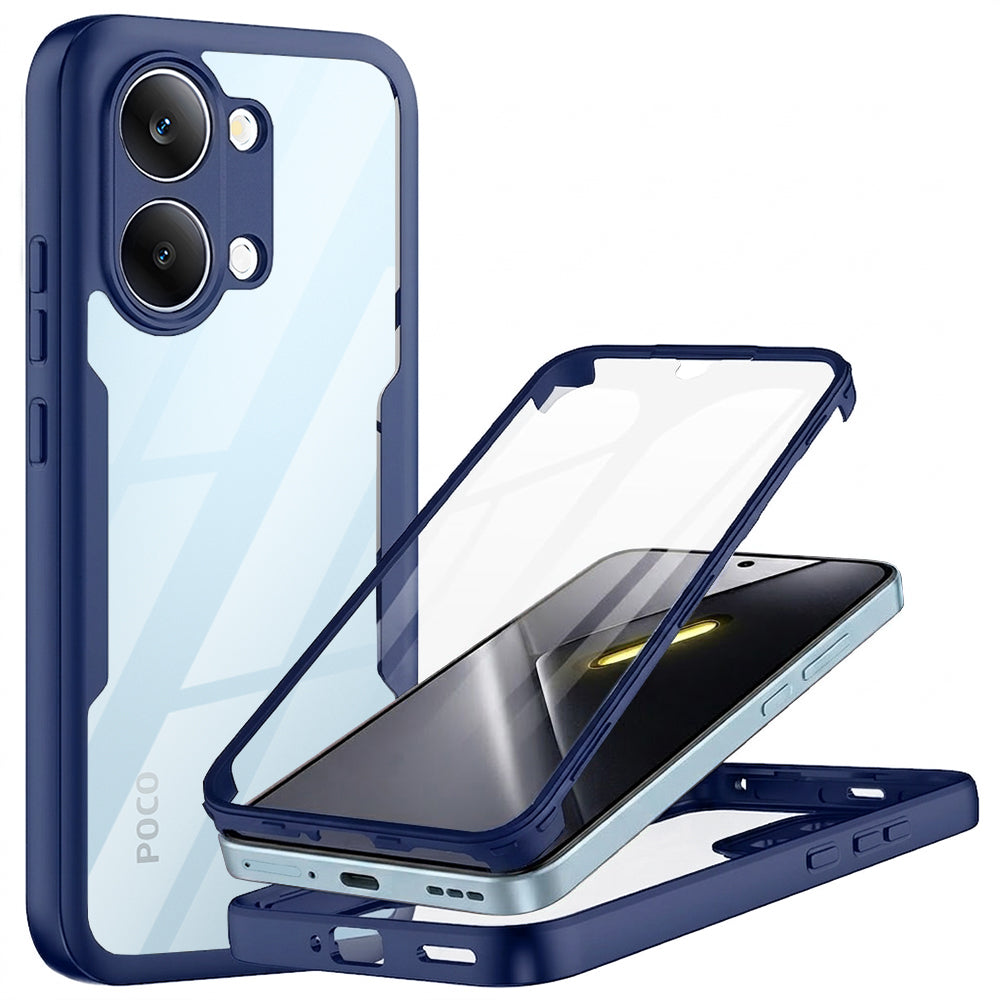 Cover til Xiaomi Poco X8 Pro Max, Techsuit, ColorVerse 360, Blå