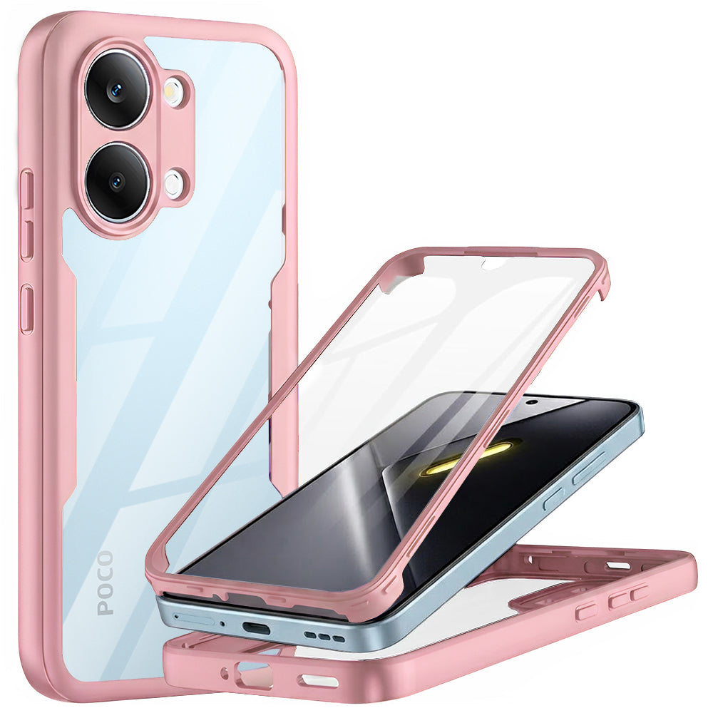 Cover til Xiaomi Poco X8 Pro Max, Techsuit, ColorVerse 360, Pink