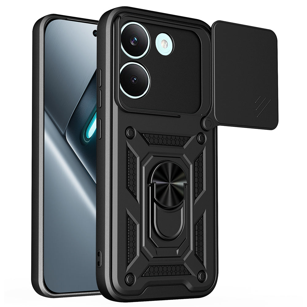 Case for Xiaomi Poco X8 Pro, Techsuit, CamShield, Black