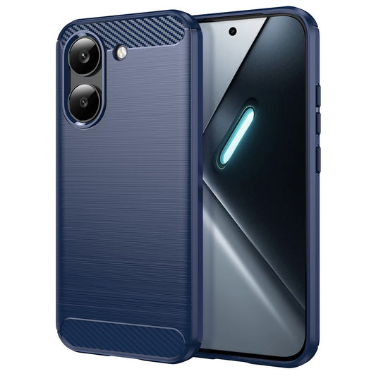 Cover til Xiaomi Poco X8 Pro, Techsuit, Carbon, Blå