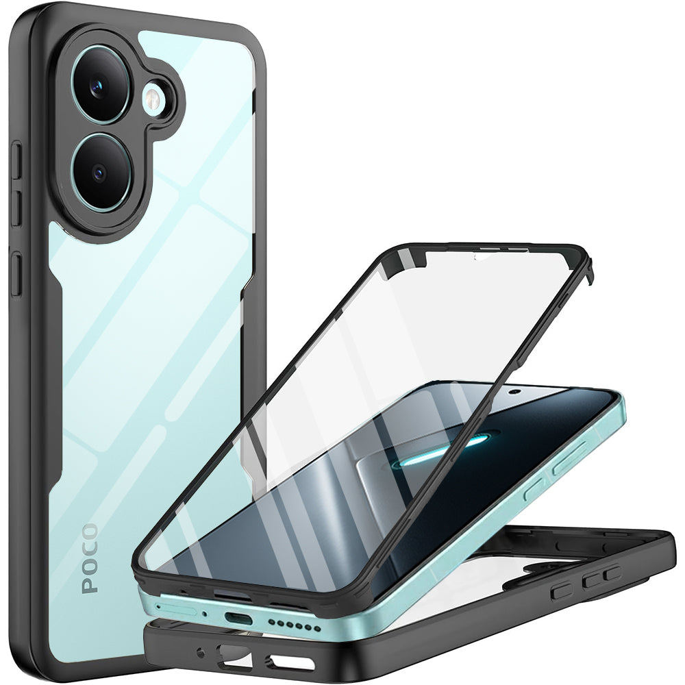 Cover til Xiaomi Poco X8 Pro, Techsuit, ColorVerse 360, Sort