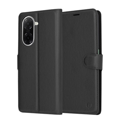 Cover til Xiaomi Redmi A5 4G (Regional), Techsuit, Leather Folio, Sort
