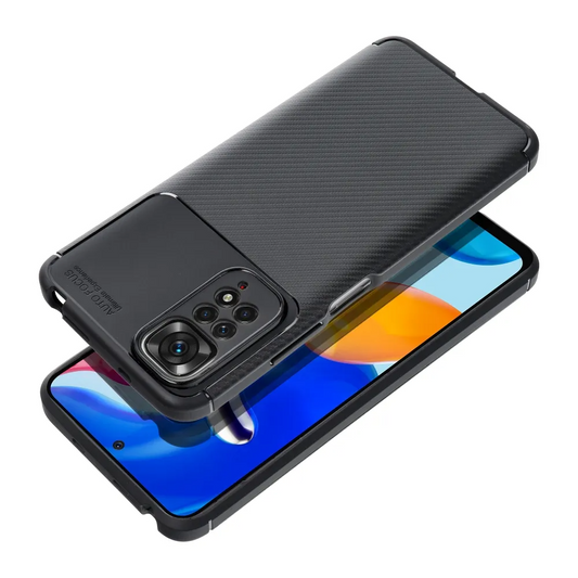 Cover til Xiaomi Redmi Note 13 5G, OEM, Carbon Premium, Sort