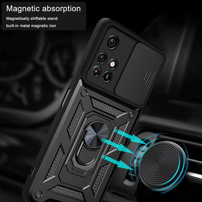 Cover til Xiaomi Redmi 10 2022 / 10 (2021), Techsuit, CamShield, Sort