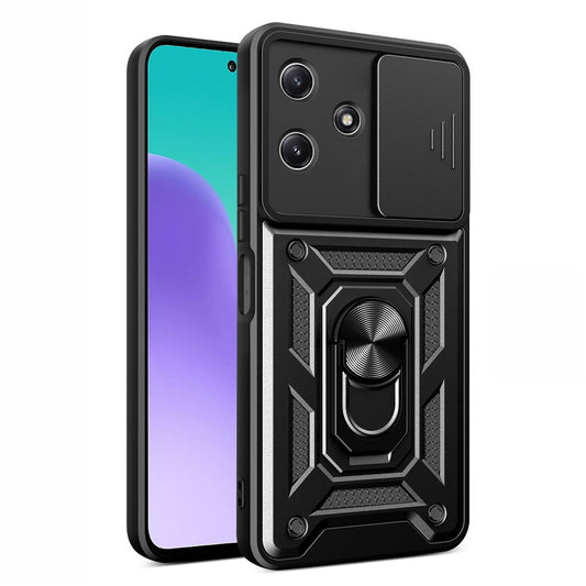 Cover til Xiaomi Redmi 12 5G, Techsuit, CamShield, Sort