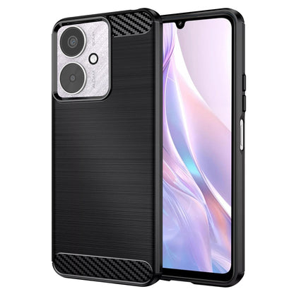 Cover til Xiaomi Redmi 13C 5G / 13C / Poco C65, Techsuit, Carbon, Sort