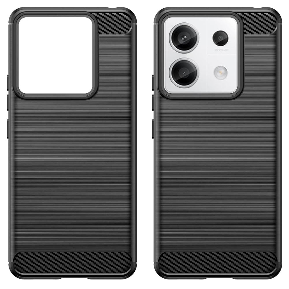 Cover til Xiaomi Redmi 13C 5G / 13C / Poco C65, Techsuit, Carbon, Sort