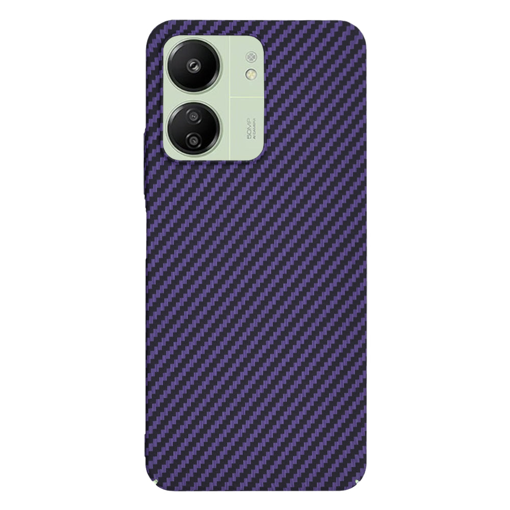 Cover til Xiaomi Redmi 13C 5G / 13C / Poco C65, Techsuit, Carbonite FiberShell, Lilla