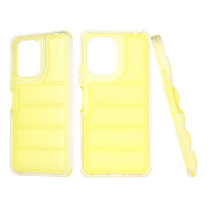 Cover til Xiaomi Redmi 13C 5G / 13C / Poco C65, Techsuit, Wave Shield, Gul