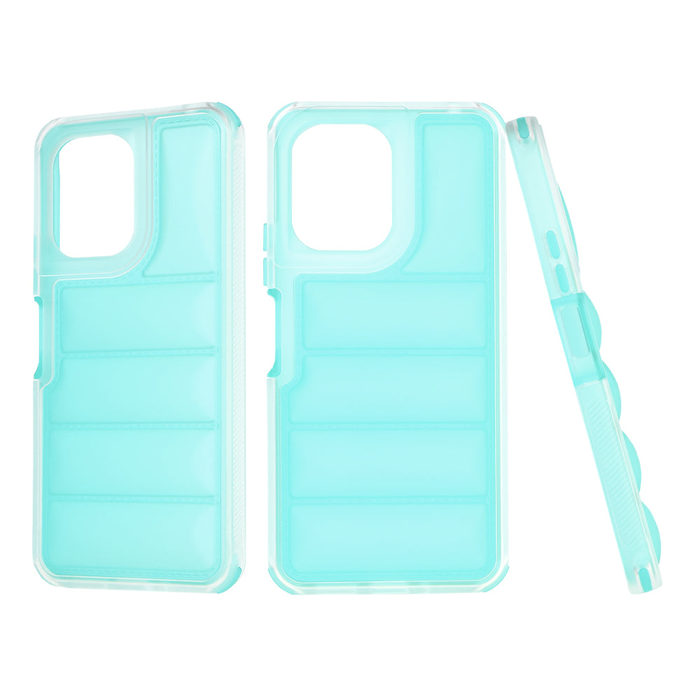 Case for Xiaomi Redmi 13C 5G / 13C / Poco C65, Techsuit, Wave Shield, Turquoise