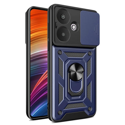 Cover til Xiaomi Redmi 13C 5G, Techsuit, CamShield, Blå