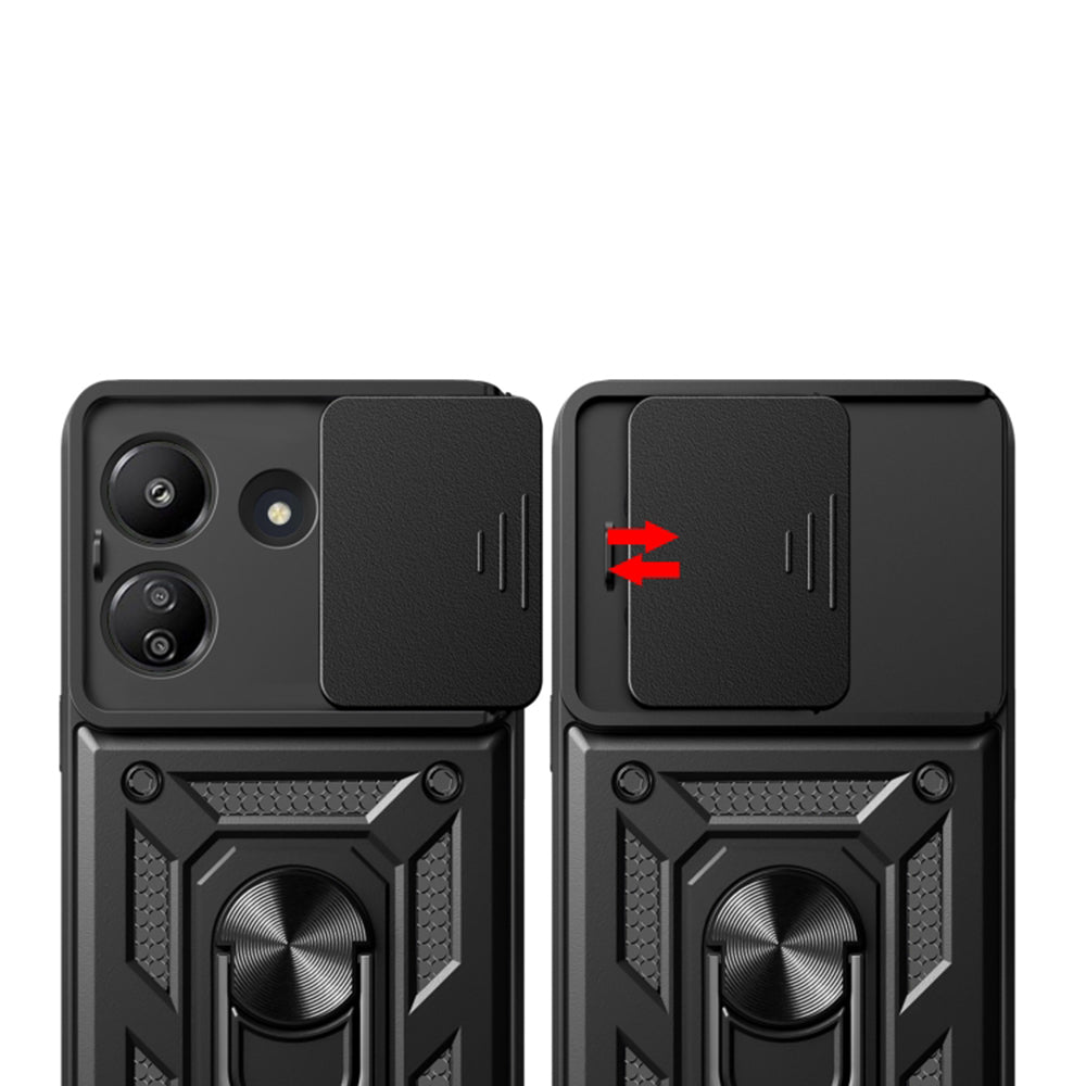 Cover til Xiaomi Redmi 13C 5G, Techsuit, CamShield, Blå
