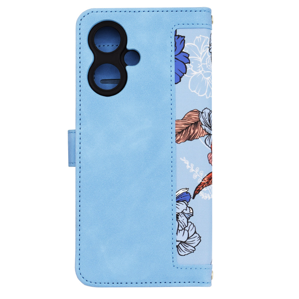 Cover til Xiaomi Redmi 13C 5G, Techsuit, FlipCraft, Blå
